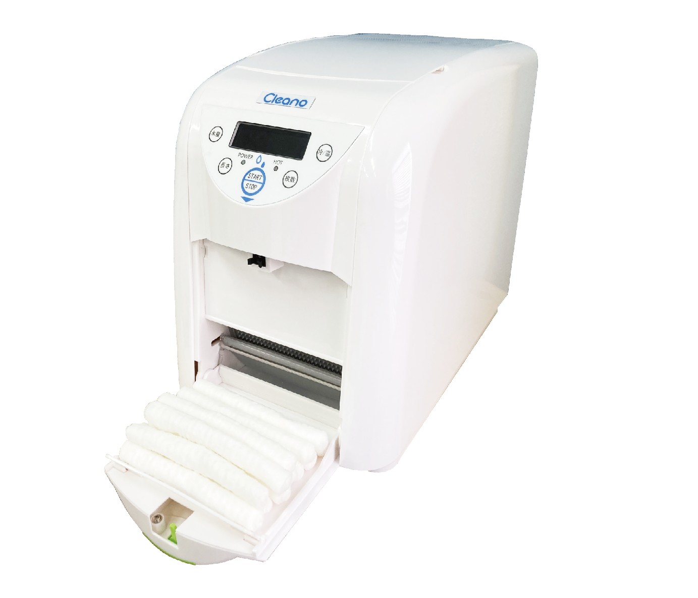 002-自動おしぼり機 Cleano120B ~クリーノ~ (コンパクト)