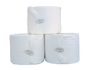 015-自動おしぼり機 Cleano クリーノコンパクト専用ロール紙(厚手) 70ｇ×20ｍ 24個入り